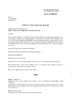 Arrêté 008-2025 ‘alignement de voirie