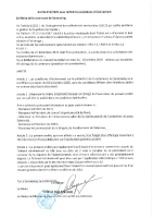 Arreté 015-2025 Conditions d’eclairement